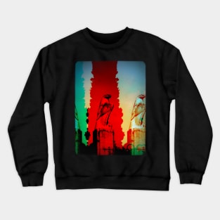 Red Eagle Statue Crewneck Sweatshirt